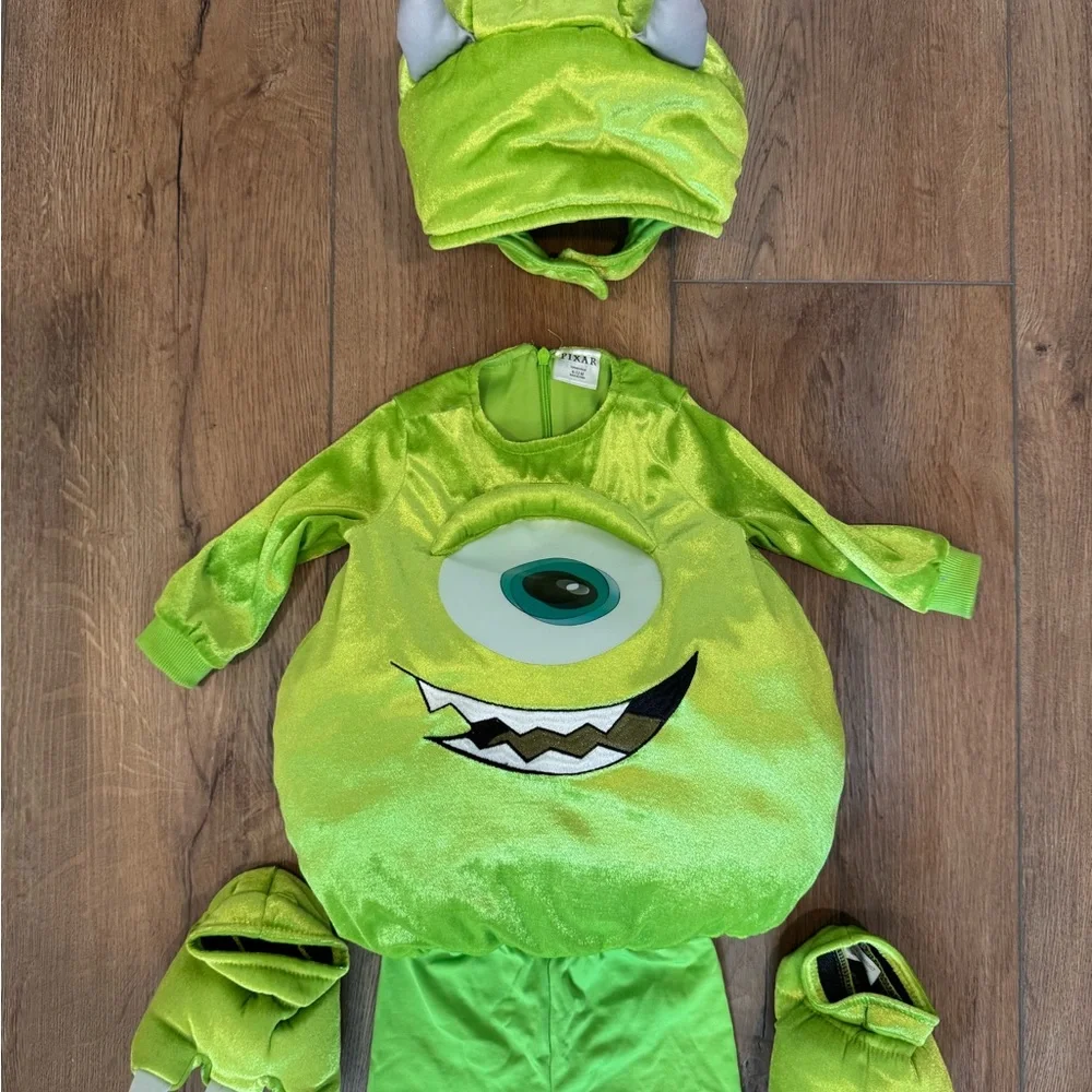 Monsters Inc Mike Wazowski Costume - 6-12 months